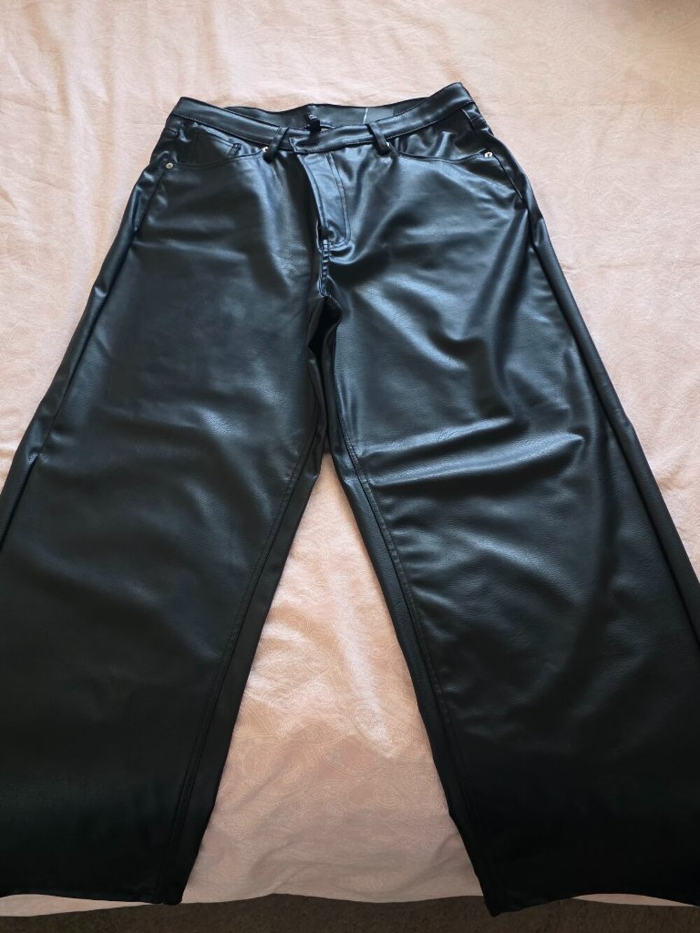 H&M Devided leather pants